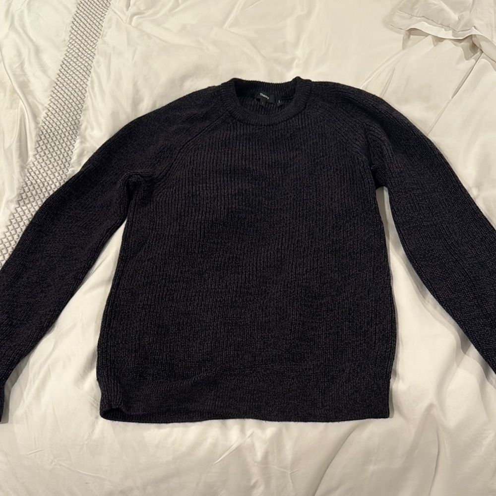 Men's Purple and Black Theory Sweater
